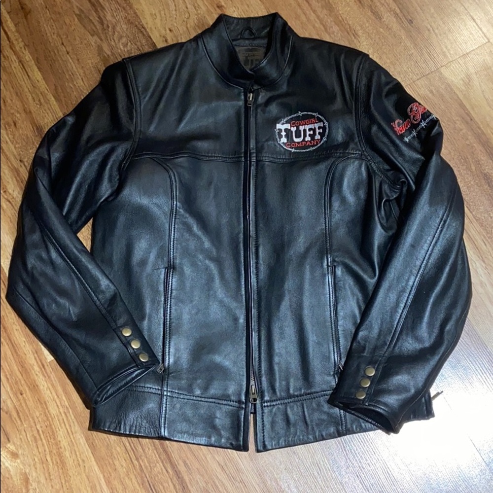 Vintage Cowgirl Tuff Leather jacket
